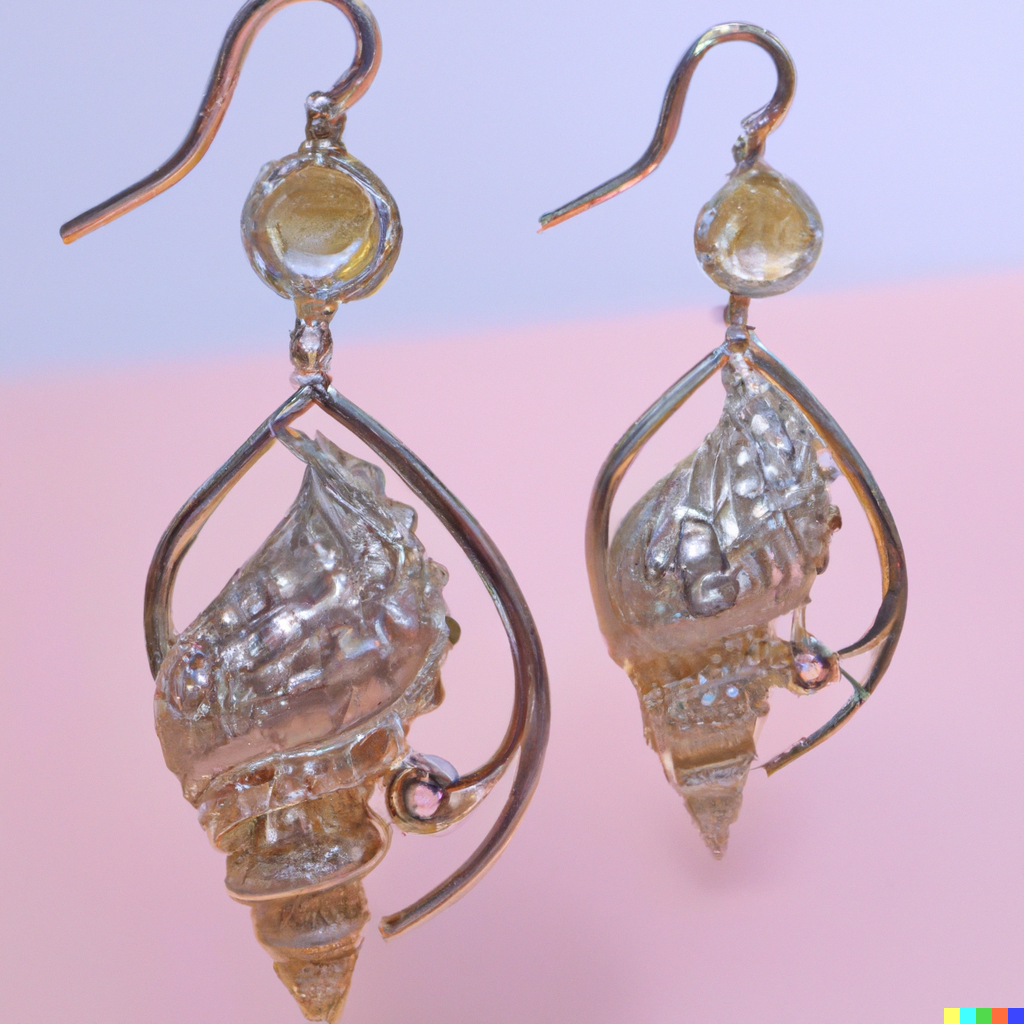 DALL·E 2022-10-08 15.55.06 - Conch earrings for stretched earholes.png